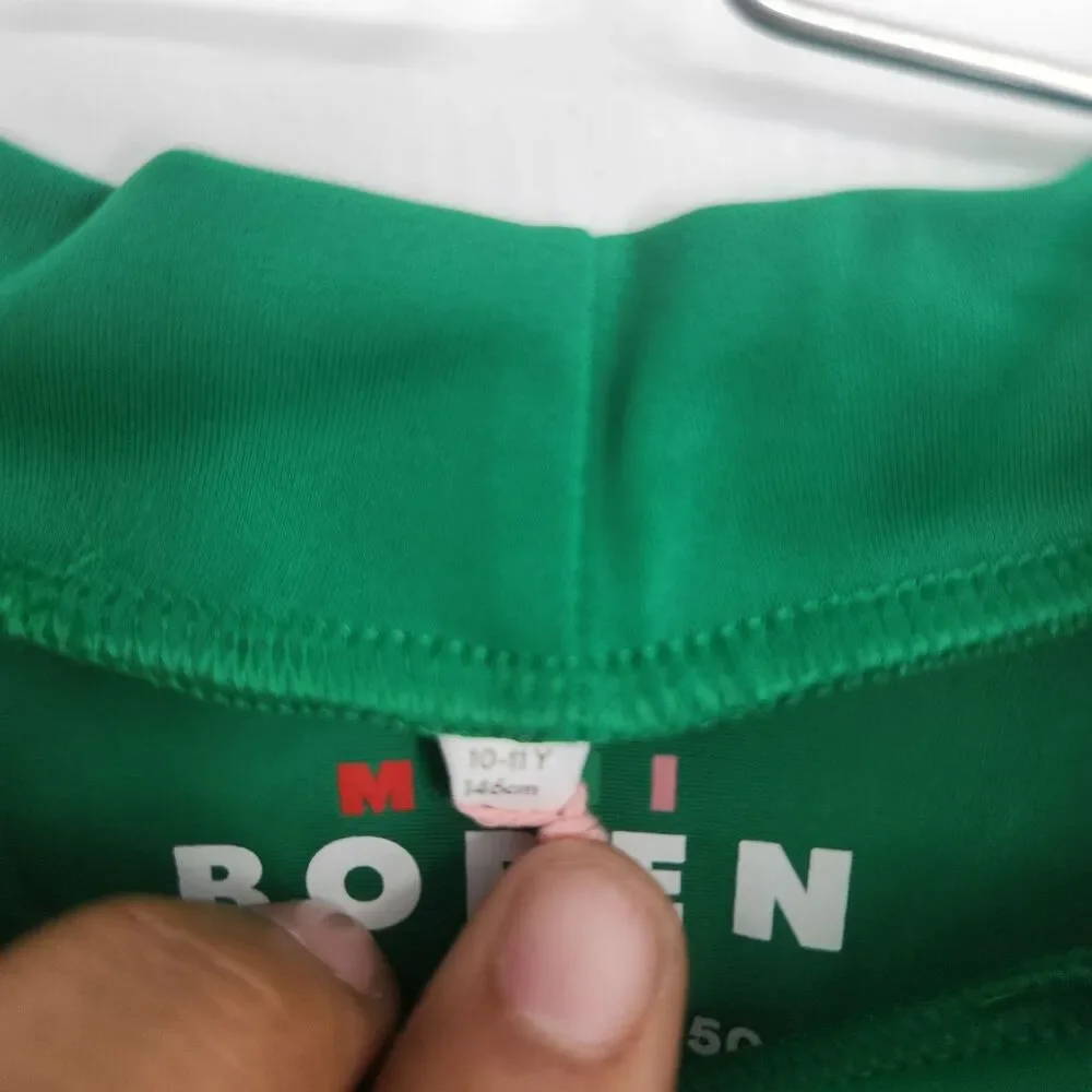 NWT Mini Boden 10-11 Year Green‎ Sun Safe Rash Vest NWT